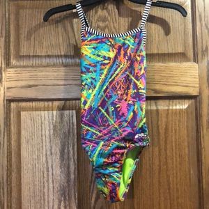 Dolfin uglies multi color competition swimsuit
